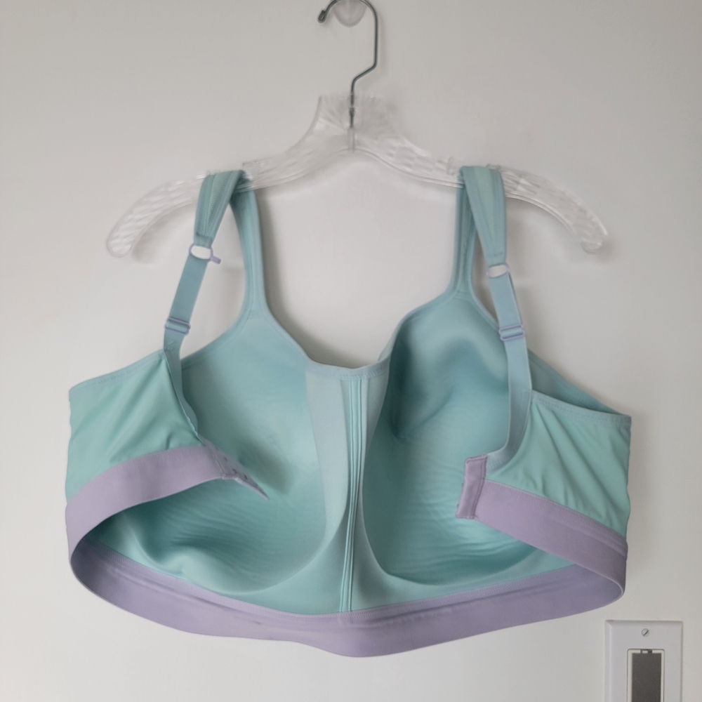 Panache Aqua and Lavender Sports Bra Size 40 - Picture 6 of 8